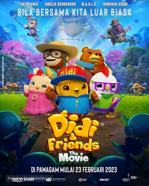 Didi &amp; Friends the Movie - Malaysian Movie Poster