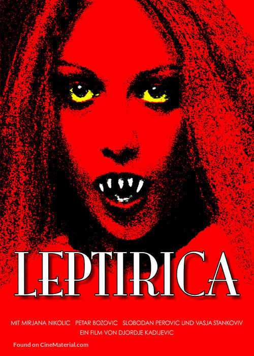 Leptirica - German Movie Cover