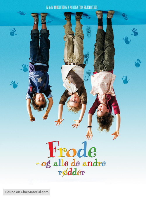 Frode og alle de andre r&oslash;dder - Danish Movie Poster