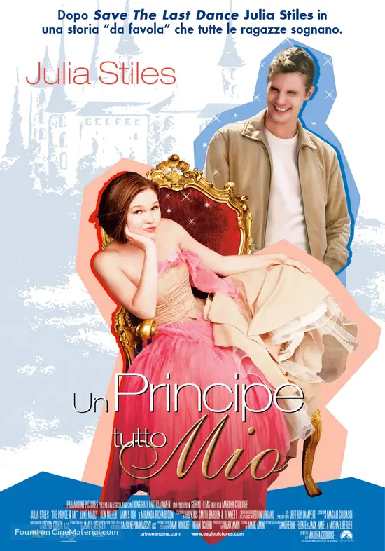 The Prince &amp; Me - Italian Movie Poster