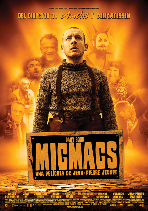 Micmacs &agrave; tire-larigot - Spanish Movie Poster