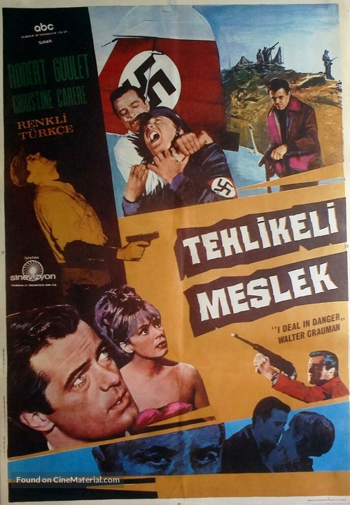 I Deal in Danger - Turkish Movie Poster