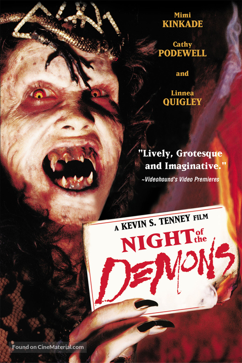 Night of the Demons - DVD movie cover