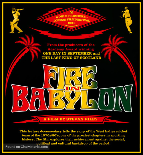 Fire in Babylon - British Movie Poster