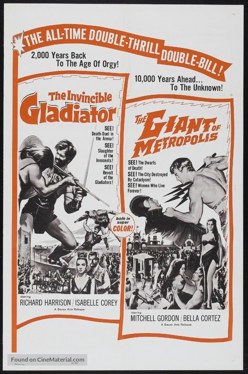 Il gigante di Metropolis - Combo movie poster