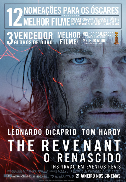 The Revenant - Portuguese Movie Poster