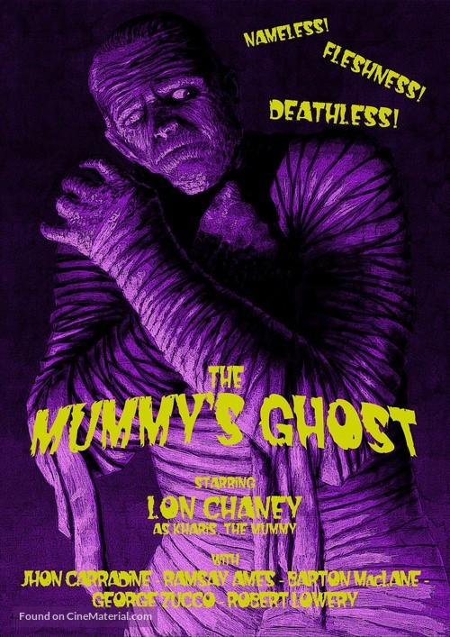 The Mummy&#039;s Ghost - Italian poster
