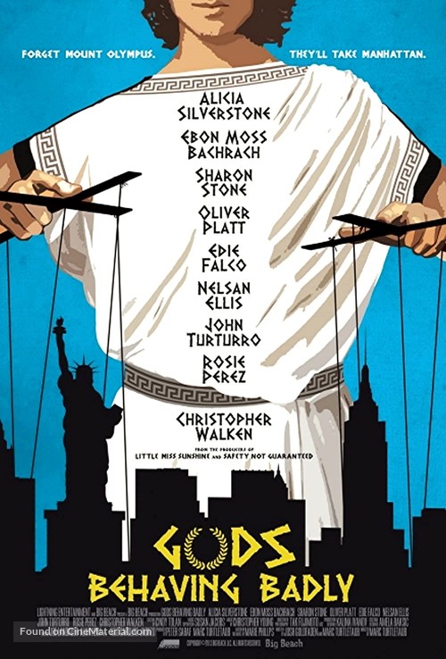 Gods Behaving Badly - Movie Poster