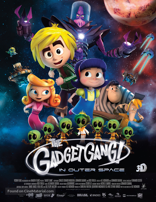 Gadgetgang in Outerspace - Movie Poster