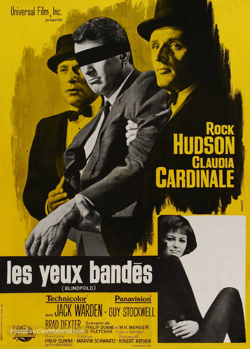 Blindfold - French Movie Poster