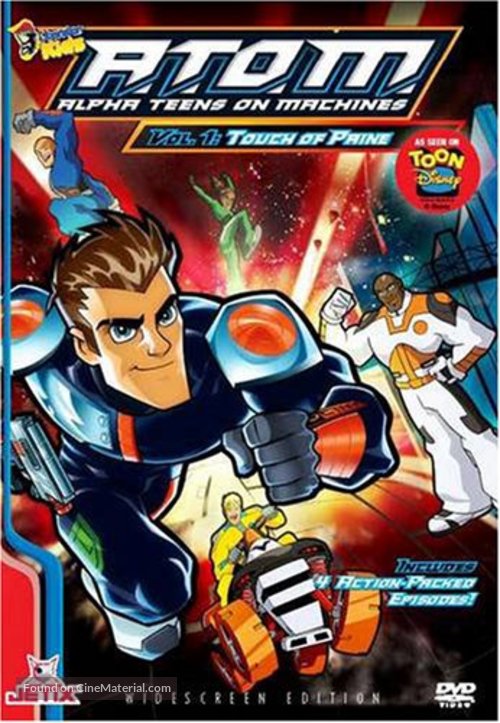 A.T.O.M.: Alpha Teens on Machines - DVD movie cover