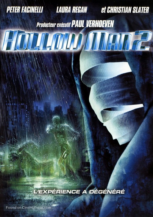 Hollow Man II - French Movie Cover