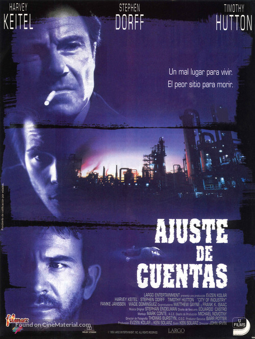 City of Industry - Spanish Movie Poster