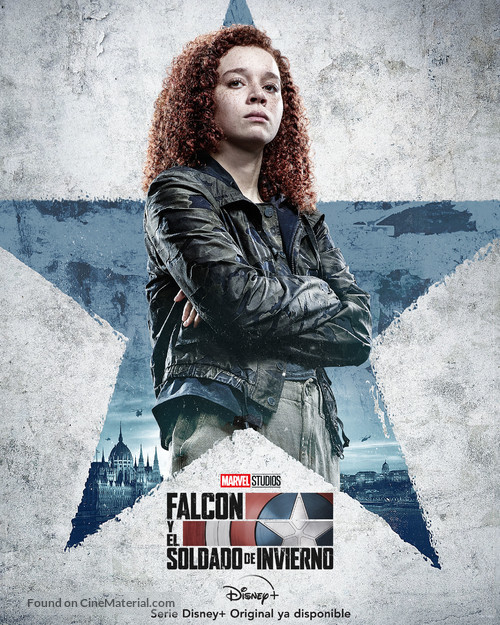 &quot;The Falcon and the Winter Soldier&quot; - Spanish Movie Poster