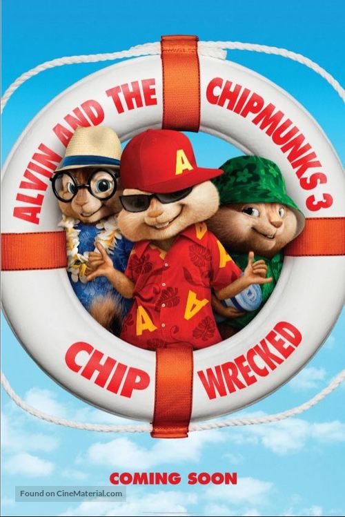 Alvin and the Chipmunks: Chipwrecked - Movie Poster