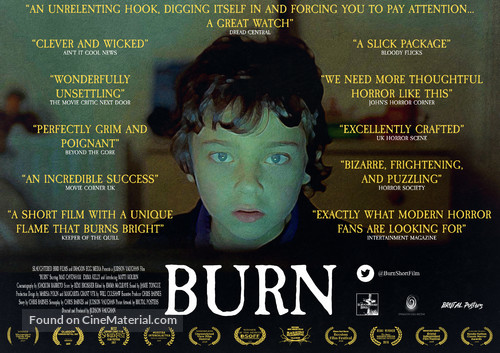 Burn - British Movie Poster