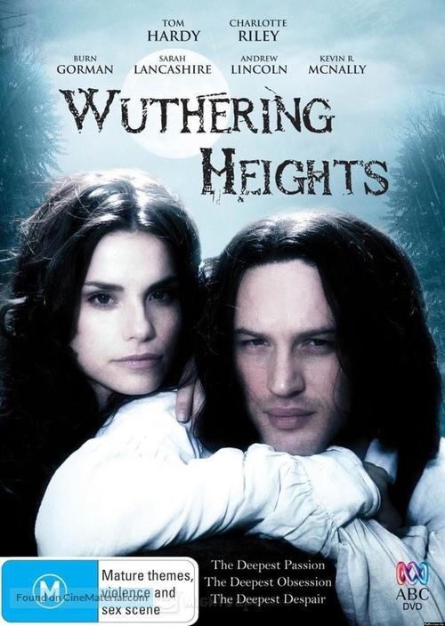 Wuthering Heights - Australian DVD movie cover