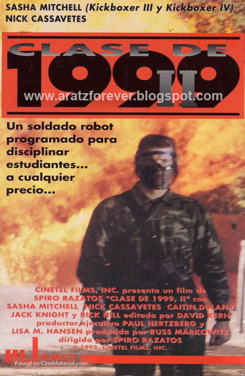 Class of 1999 II: The Substitute - Spanish Movie Cover