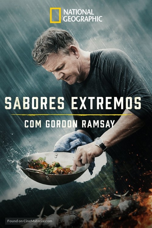&quot;Gordon Ramsay: Uncharted&quot; - Brazilian Movie Cover