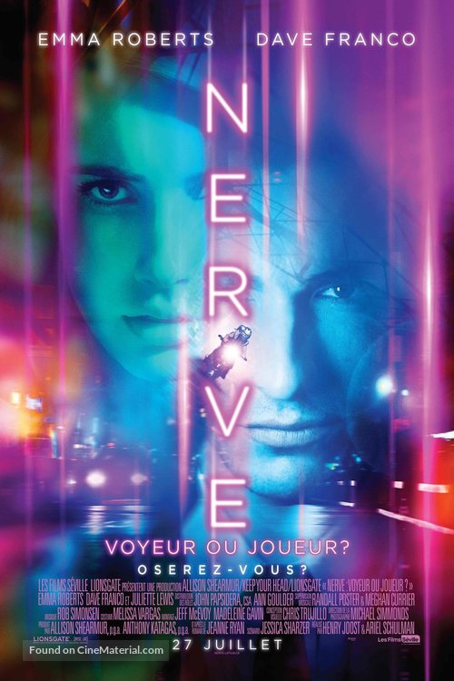 Nerve - Canadian Movie Poster