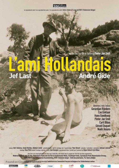 L&#039;ami Hollandais, Jef Last &amp; Andr&eacute; Gide - Dutch Movie Poster