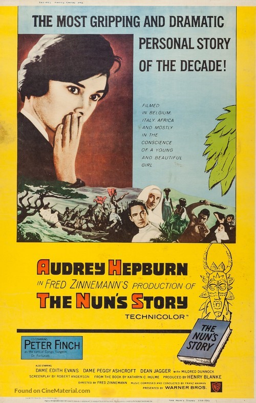 The Nun&#039;s Story - Movie Poster