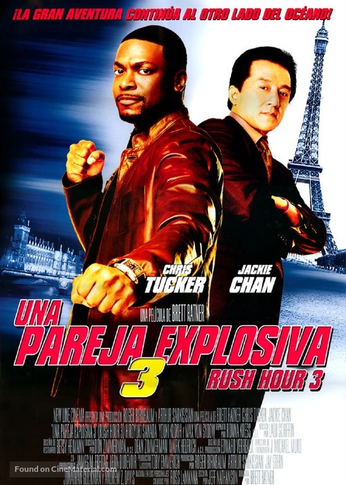 Rush Hour 3 - Mexican Movie Poster