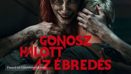 Evil Dead Rise - Hungarian Movie Poster