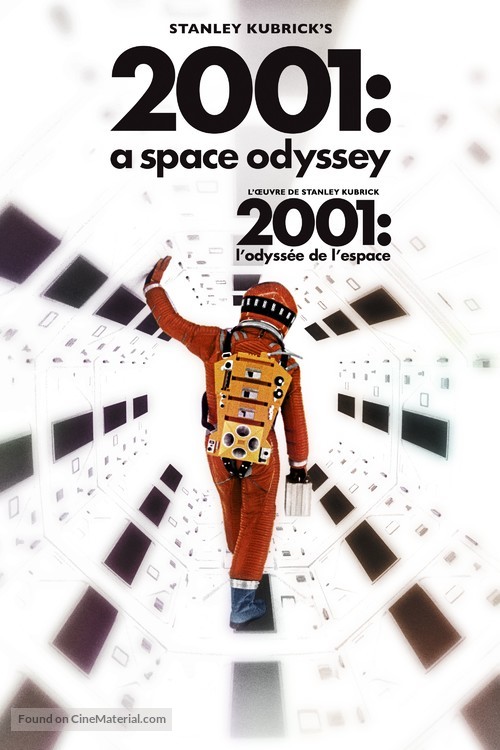 2001: A Space Odyssey - Canadian Movie Cover