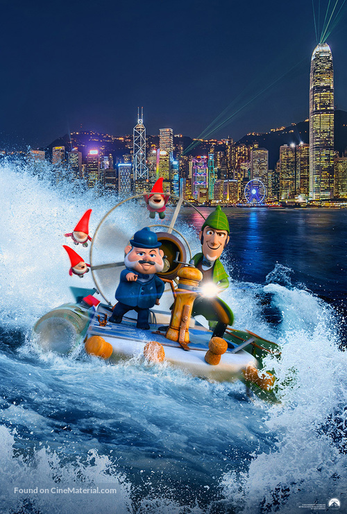 Sherlock Gnomes - Hong Kong Movie Poster