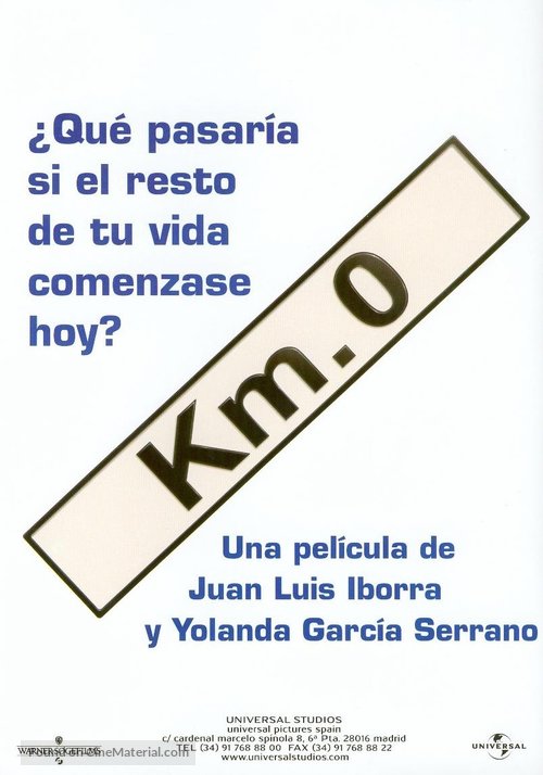 Km. 0 - Spanish poster