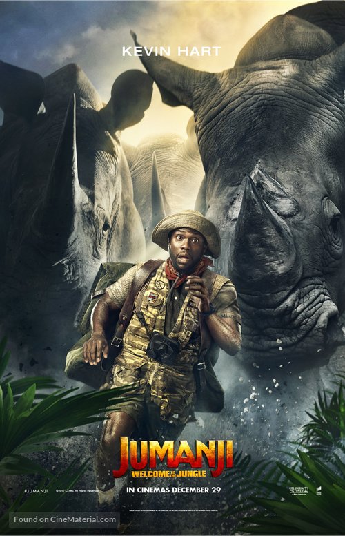 Jumanji: Welcome to the Jungle - Indian Movie Poster