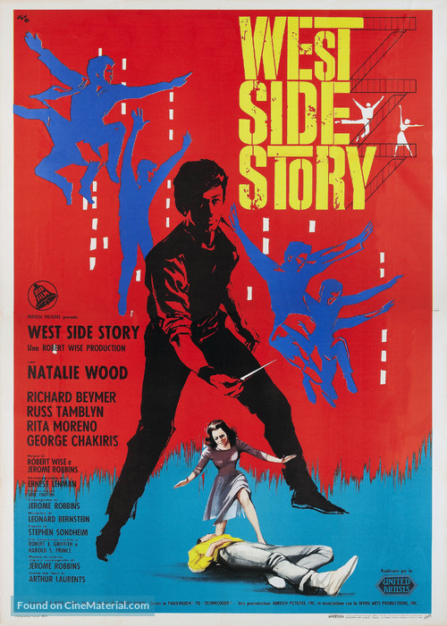 West Side Story - Italian Movie Poster