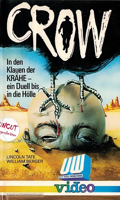 ...E il terzo giorno arriv&ograve; il corvo - German VHS movie cover