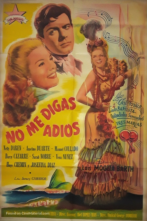 N&atilde;o Me Diga Adeus - Argentinian Movie Poster