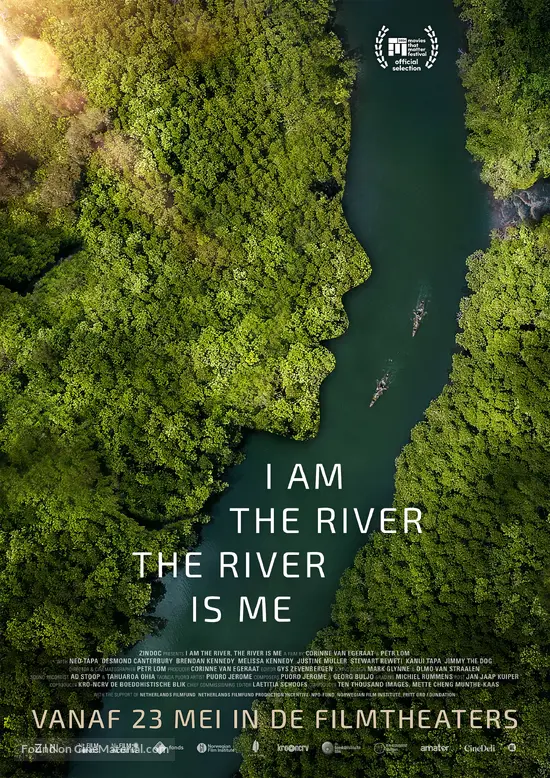 I Am the River, the River Is Me - Dutch Movie Poster