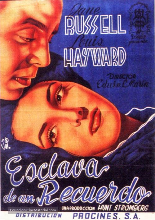 Young Widow - Spanish Movie Poster