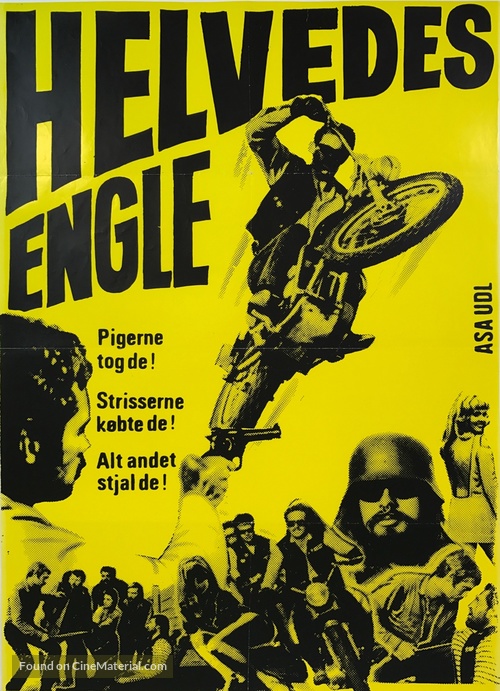 Angels from Hell - Danish Movie Poster