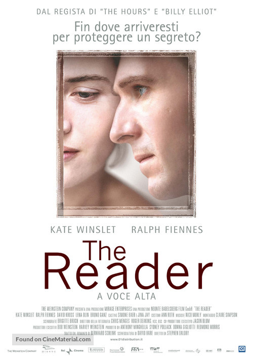 The Reader - Italian Movie Poster