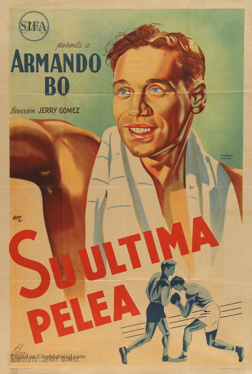 Su &uacute;ltima pelea - Argentinian Movie Poster