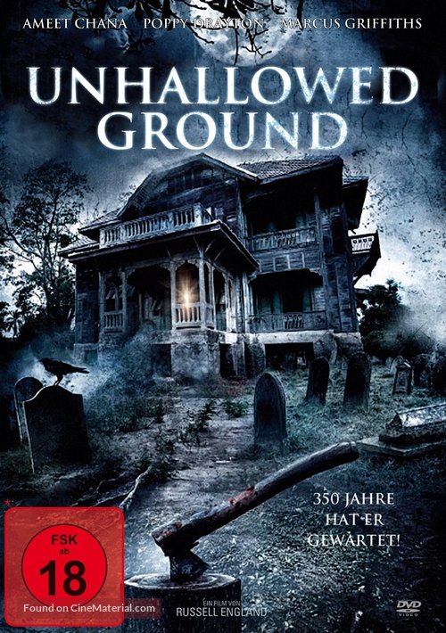 Unhallowed Ground - German DVD movie cover