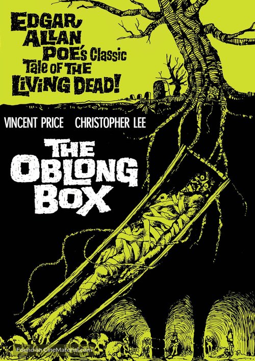 The Oblong Box - DVD movie cover