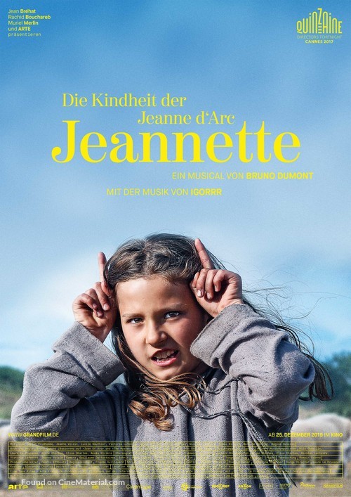 Jeannette - German Movie Poster