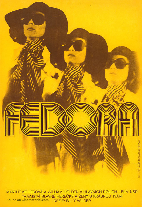 Fedora - Czech Movie Poster