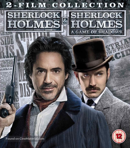 Sherlock Holmes - British Blu-Ray movie cover