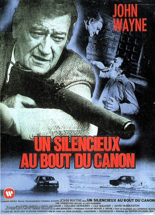 McQ - French Movie Poster