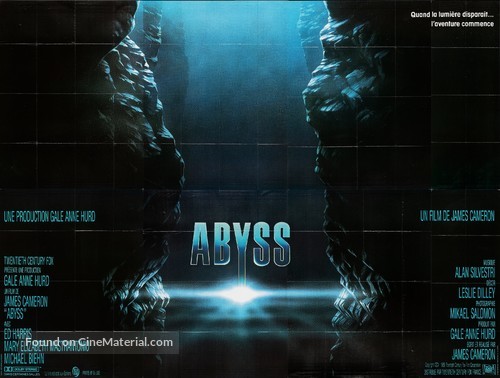 The Abyss - French Movie Poster