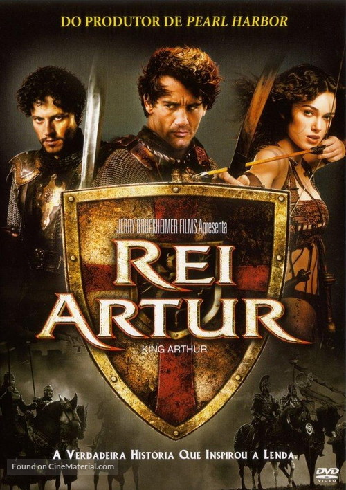 King Arthur - Portuguese DVD movie cover