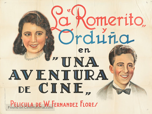 Una aventura de cine - Spanish Movie Poster