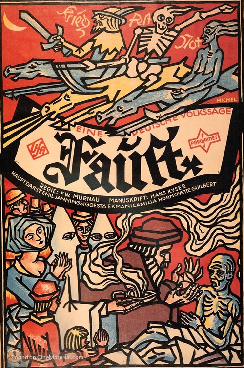 Faust - German Movie Poster